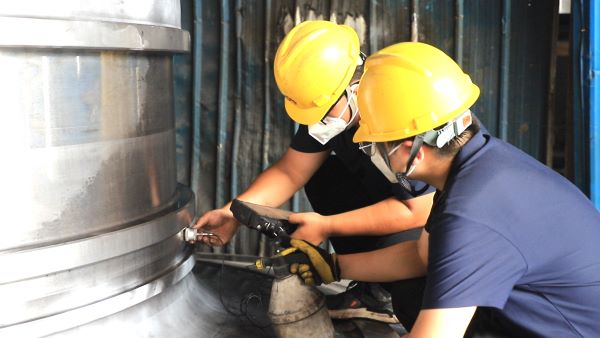 大型鑄鋼廠超聲波探傷現(xiàn)場情況如何？