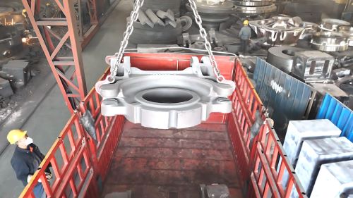 大型鑄鋼件的落砂、清理及后處理